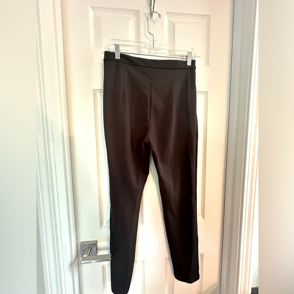 SHEIN Small Black Fitted Slit Pants